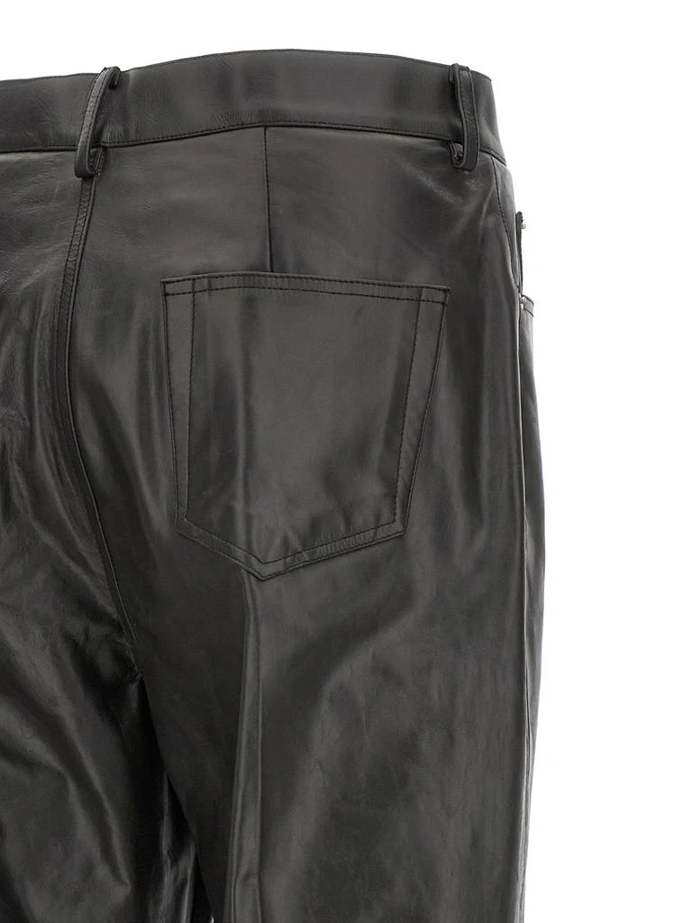 Rick Owens Rick Owens Bolan Cargo Leather Pants 4