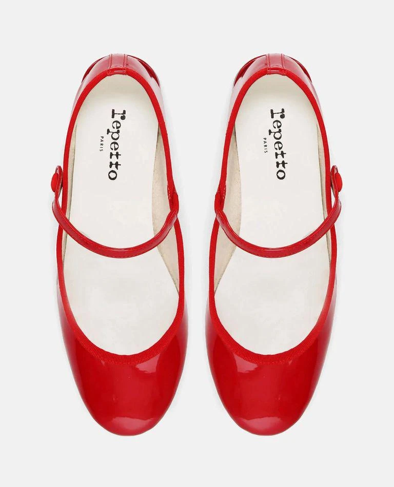 Repetto Rose Babies Patent Leather Mary Jane 2