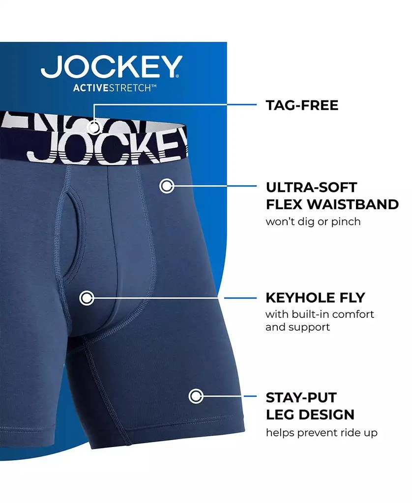 Jockey ActiveStretch™ Brief - 4 Pack 5