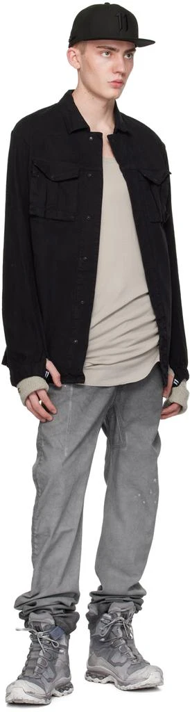 11 by Boris Bidjan Saberi Gray T1B Tank Top 4