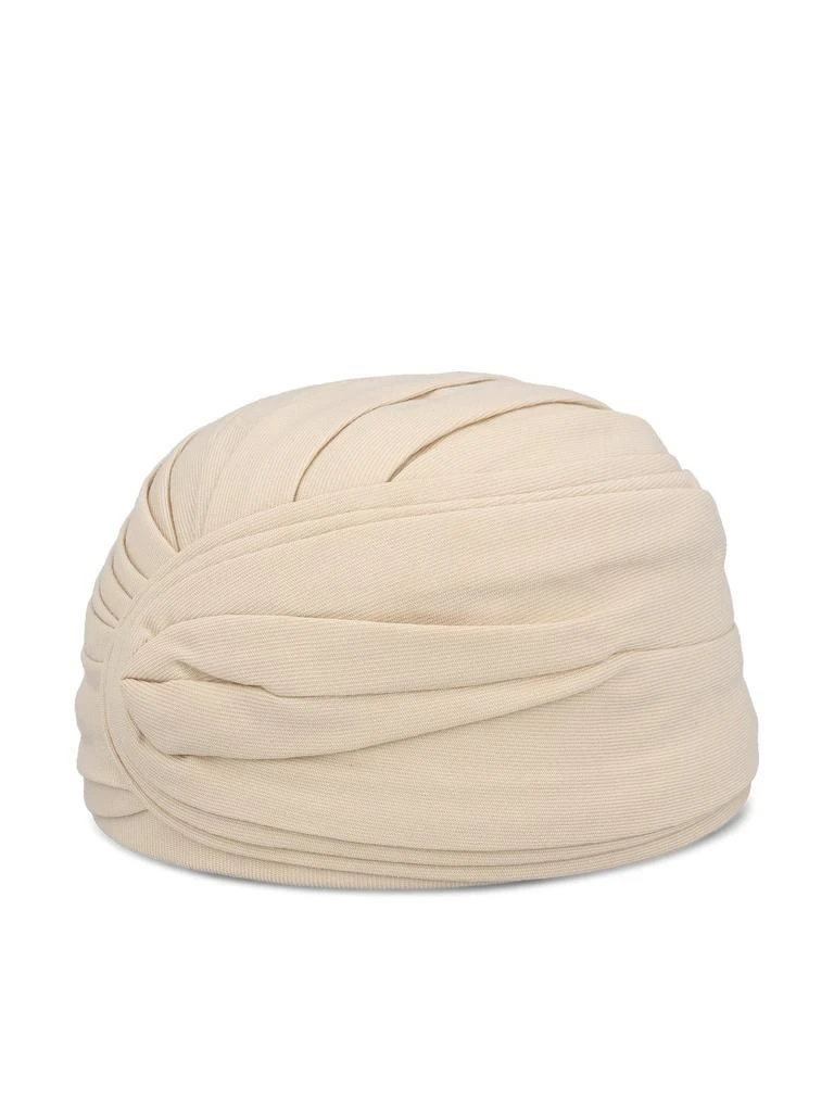 Valentino Valentino Draped Logo Plaque Hat 1