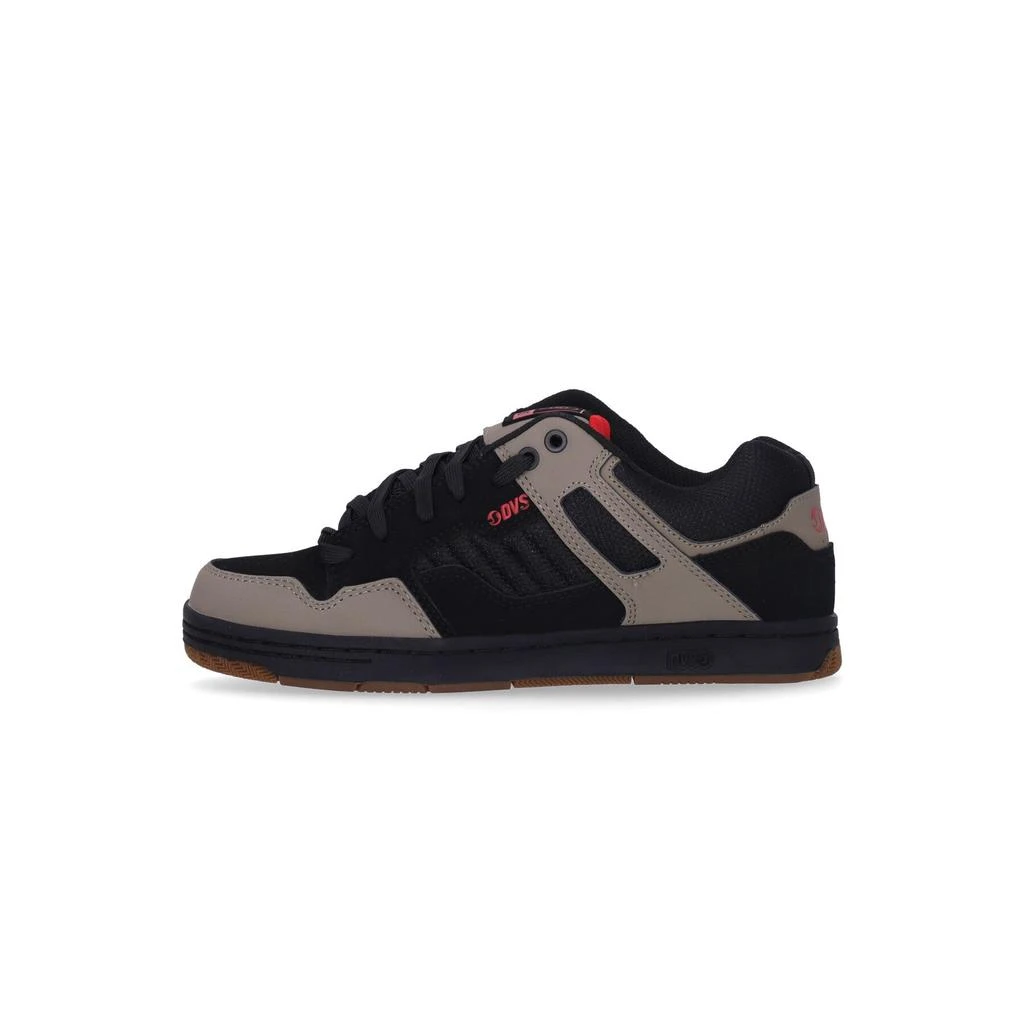 Dvs Men's Enduro Skate Shoes 125 Brindle Black/red/nubuck 1