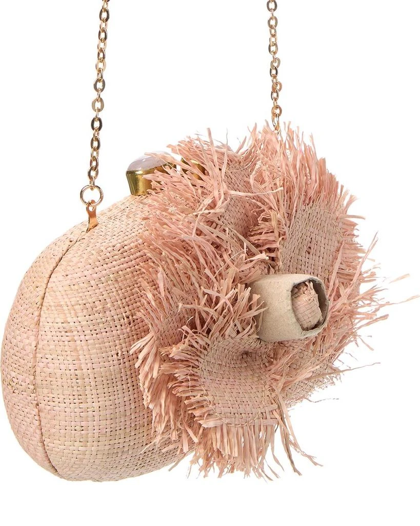 PAMELA MUNSON La Fleur Fringe Clutch 3
