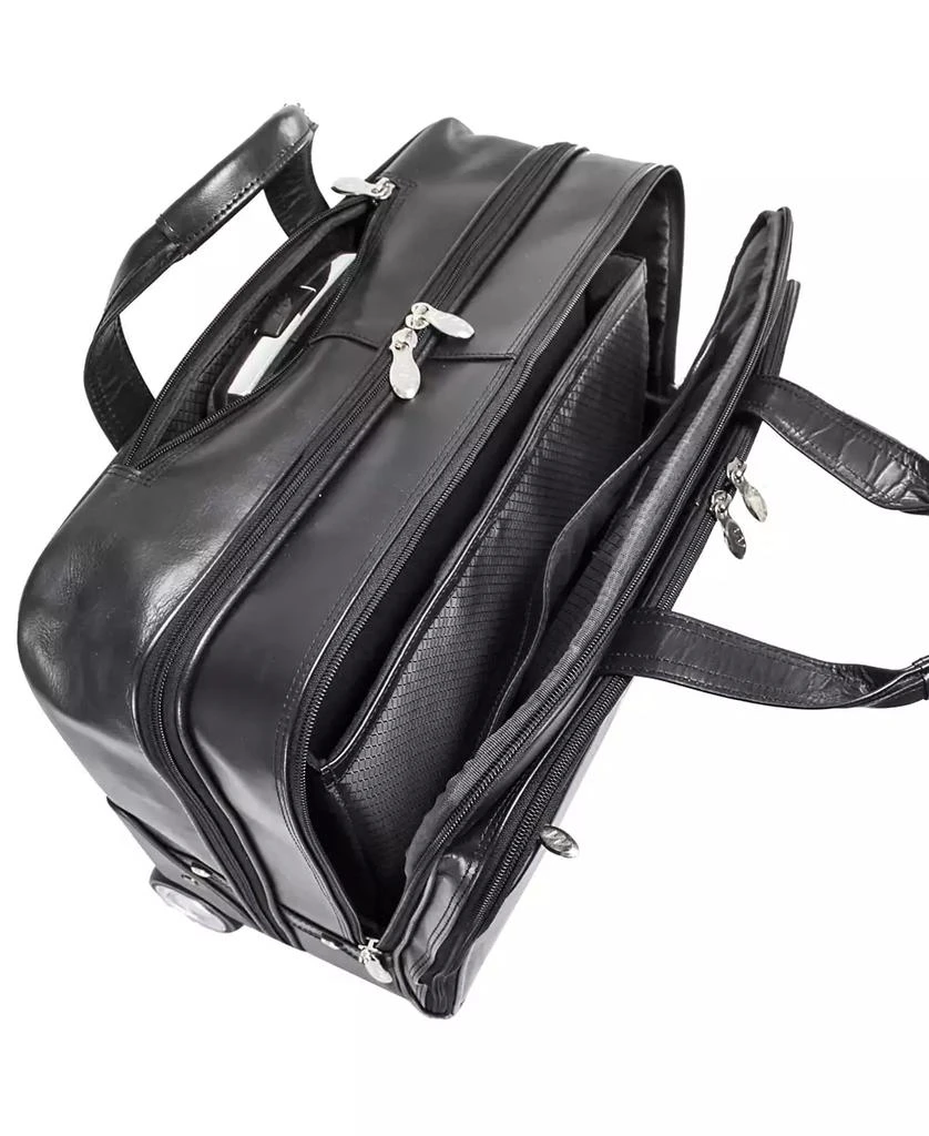 McKlein Bowery 15" Wheeled Laptop Briefcase 5