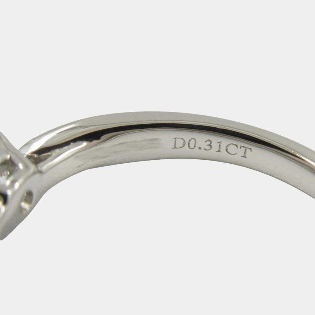 Tiffany & Co. Bvlgari 18K White Gold Diamond Bvlgari Bvlgari Ring EU 53 5