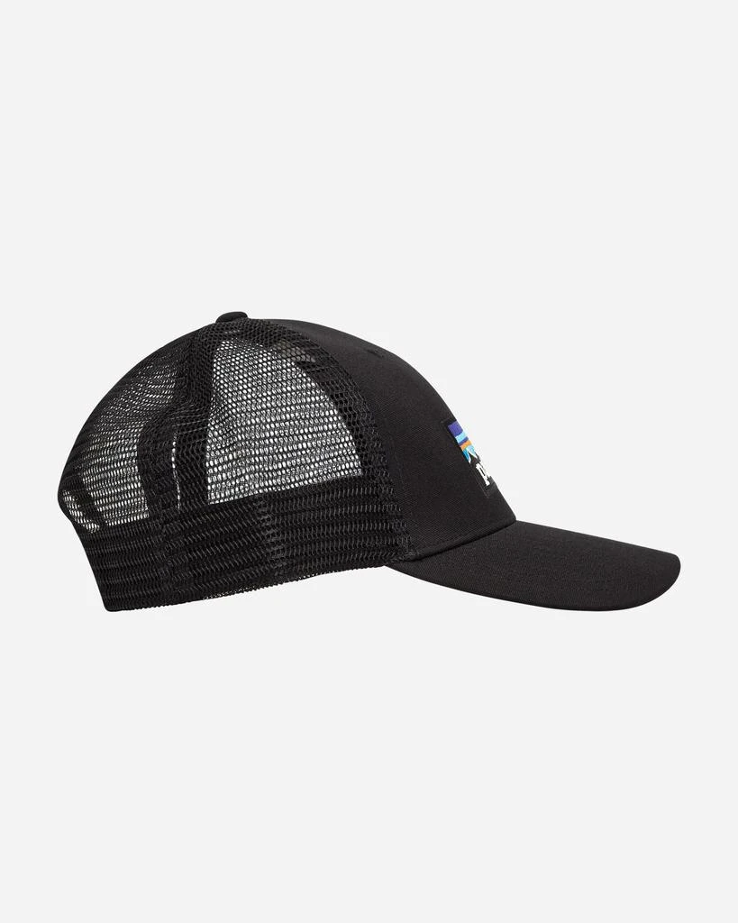 Patagonia P-6 Logo Lopro Trucker Hat Black 5