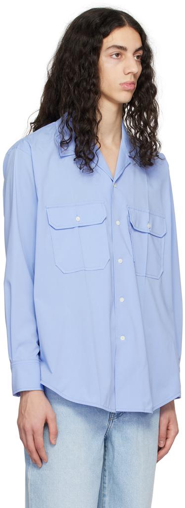 Recto Blue Fold Shirt