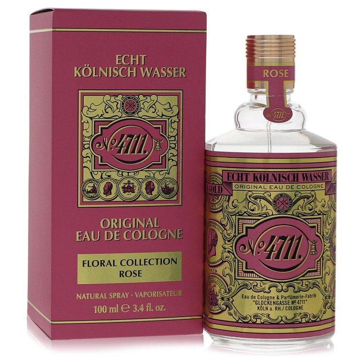 4711 Floral Collection Rose by  Eau De Cologne Spray 3.4 oz Men