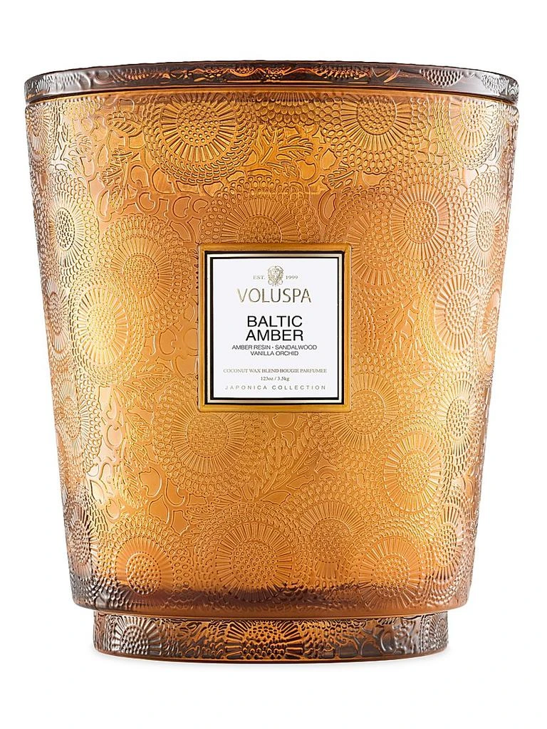 Voluspa Baltic Amber 5-Wick Hearth Candle 1