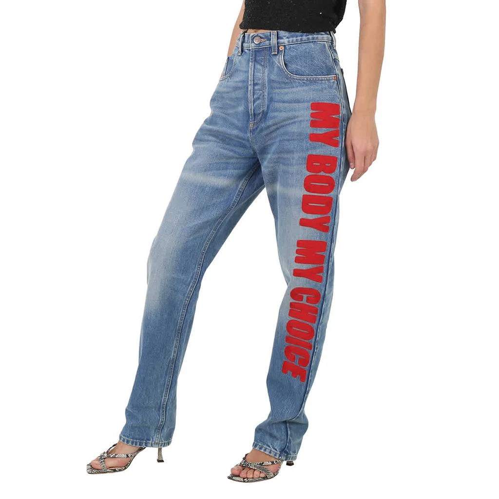 Gucci My Body My Choice Straight Leg Jeans 3
