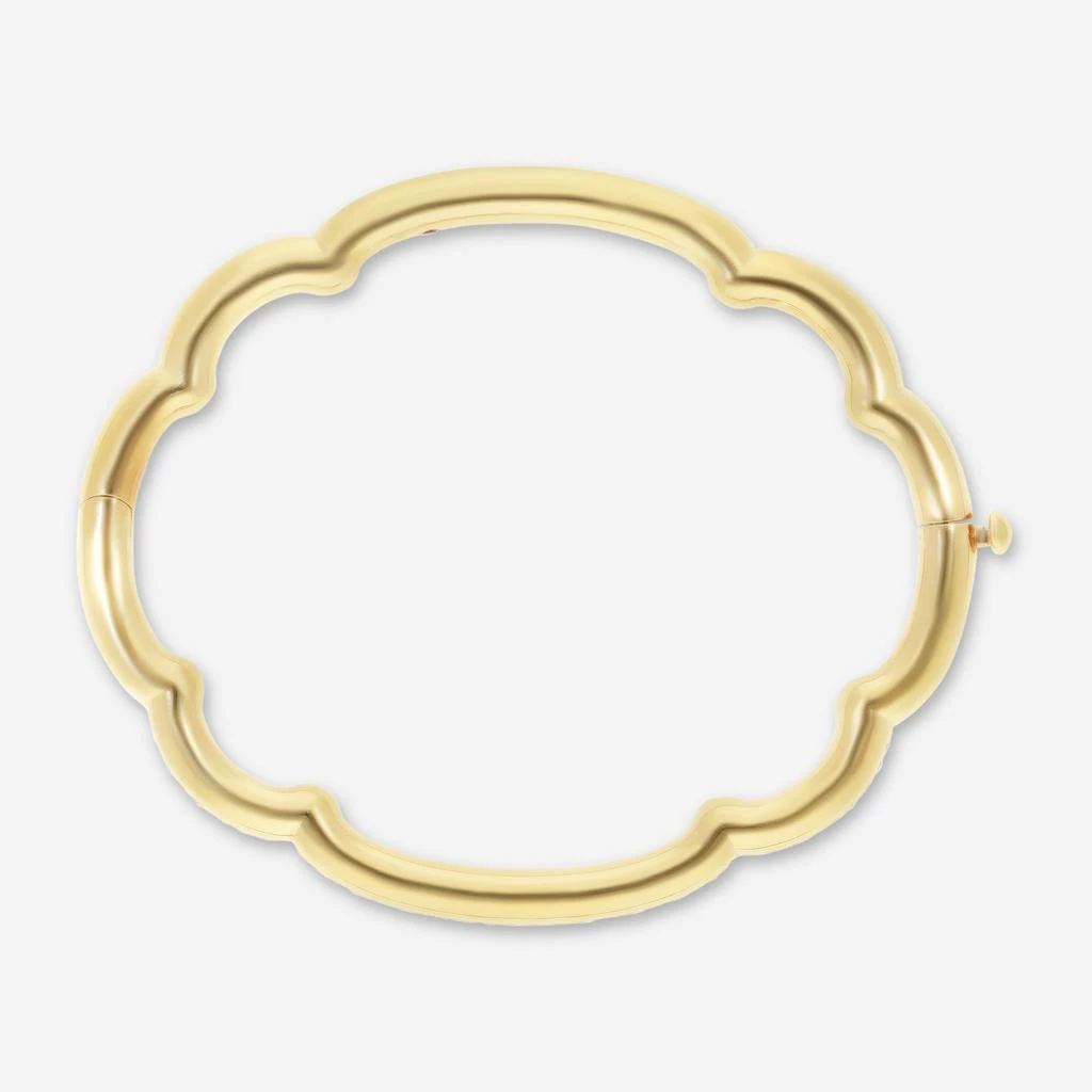 Roberto Coin Roberto Coin Cialoma 18K Yellow Gold Diamond Cloud Bangle Bracelet 7773574AYBAX-copy 2