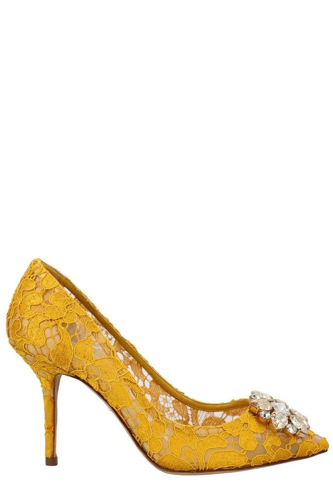 Dolce 
Gabbana Dolce 
Gabbana Taormina Lace Embellished Pumps 1