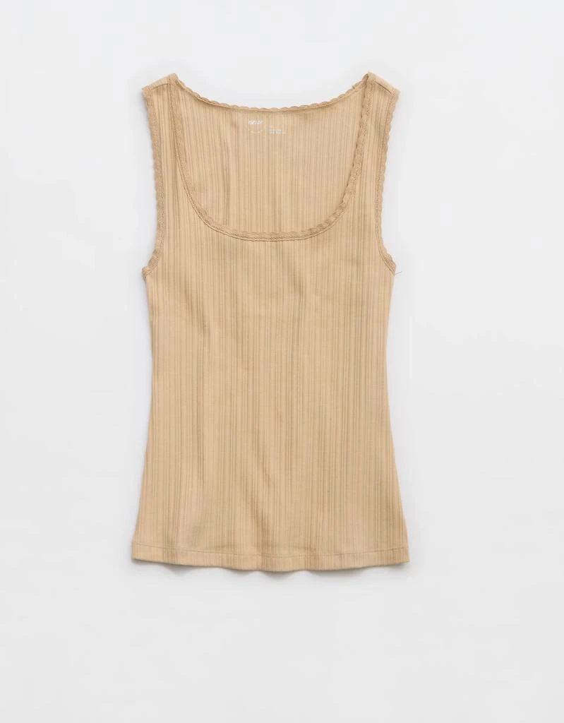 Aerie Aerie Ribbed Scoop Neck Tank Top 3