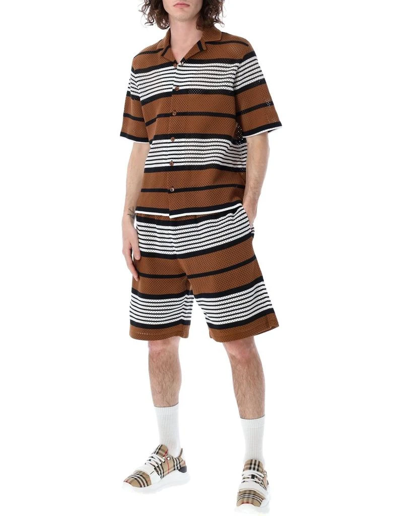 Burberry Burberry Striped Knee-Length Shorts 4
