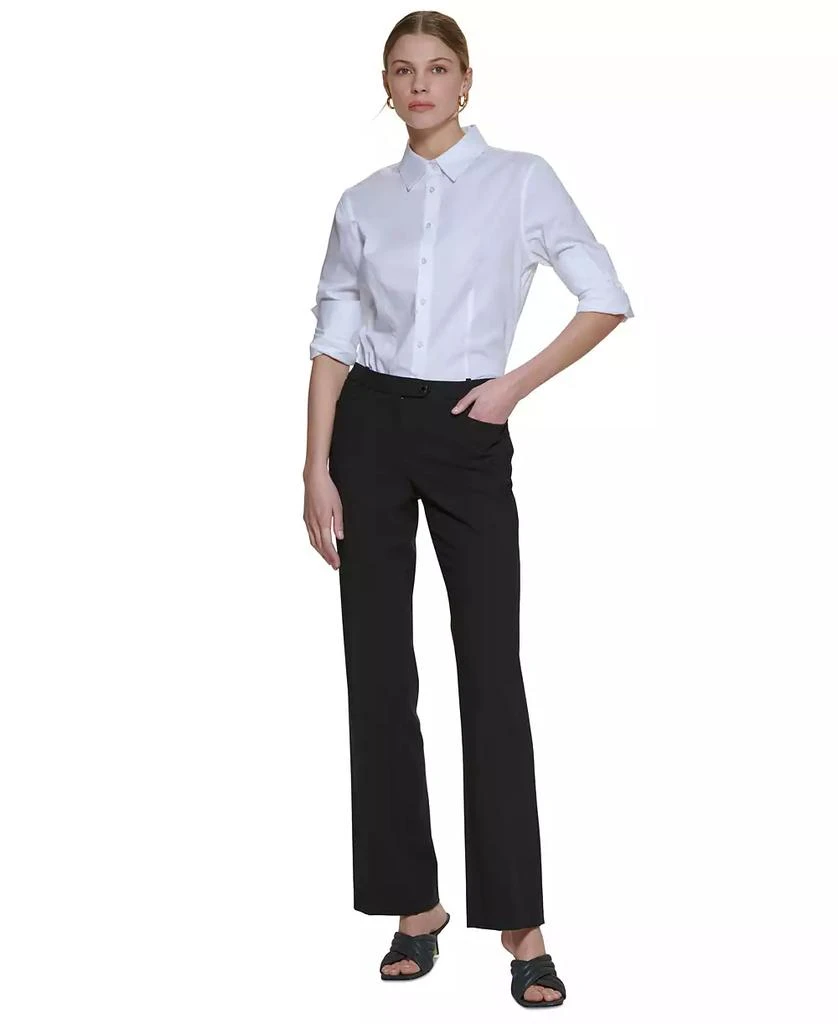 Calvin Klein Women's Modern Fit Trousers, Regular & Petite 4