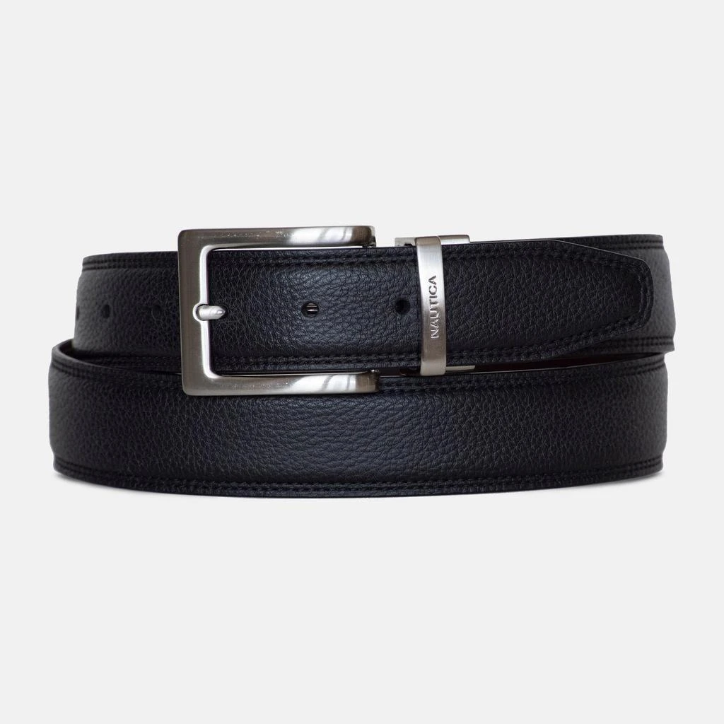 Nautica Mens Reversible Leather Belt 1