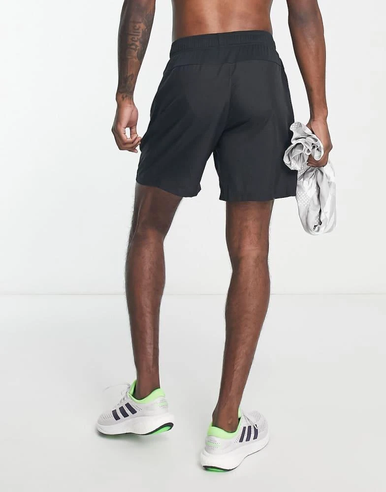 Adidas adidas Training Train Essentials 7 inch woven shorts in black 4