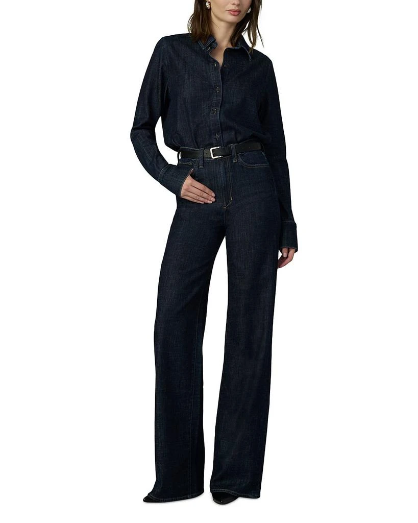 Joe's Jeans The Mia High Rise Wide Leg Jeans in Totally 2