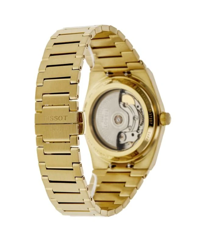 Tissot Tissot PRX Powermatic 80 Automatic Champagne Dial Gold PVD Steel Women's Watch T137.207.33.021.00 4
