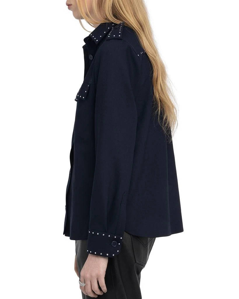 ZADIG & VOLTAIRE Taskam Tailleur Strass Shirt 4