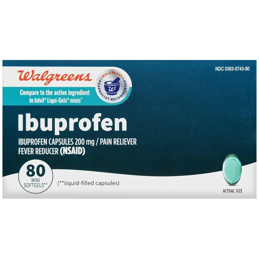 Walgreens Ibuprofen Mini Softgels 2