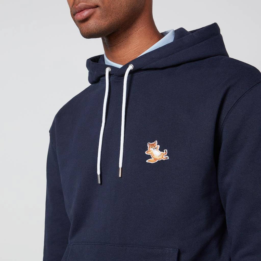Maison Kitsune Maison Kitsuné Unisex Chillax Fox Patch Classic Hoodie - Navy 4