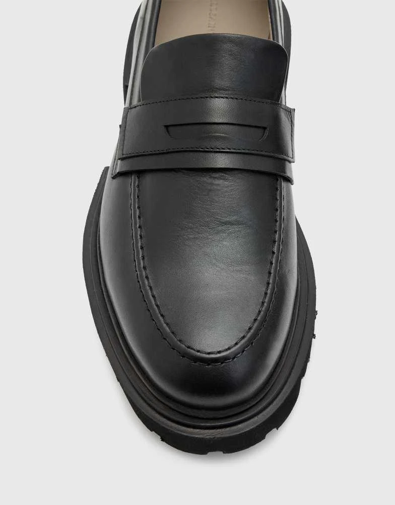 ALL SAINTS AllSaints Vinni loafer in black - BLACK 4