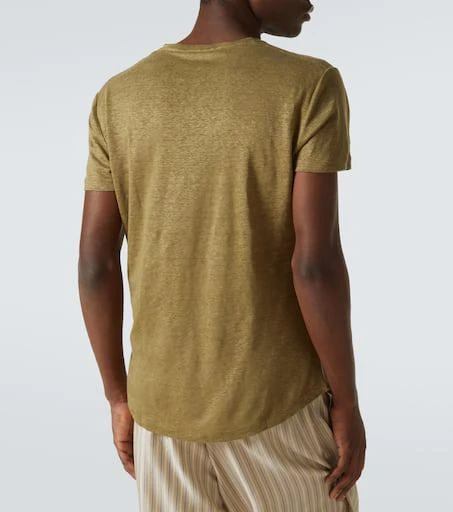 ORLEBAR BROWN OB-T linen jersey T-shirt 4