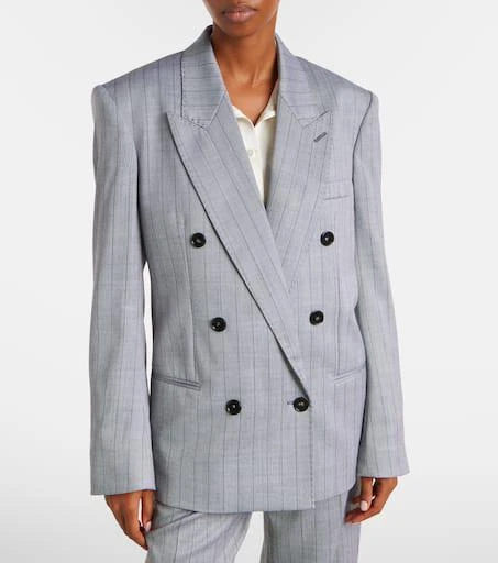 Stella McCartney Double-breasted wool blazer 7