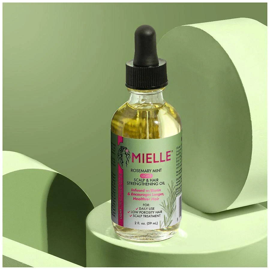 Mielle Light Scalp & Hair Strengthening Oil Rosemary Mint 6