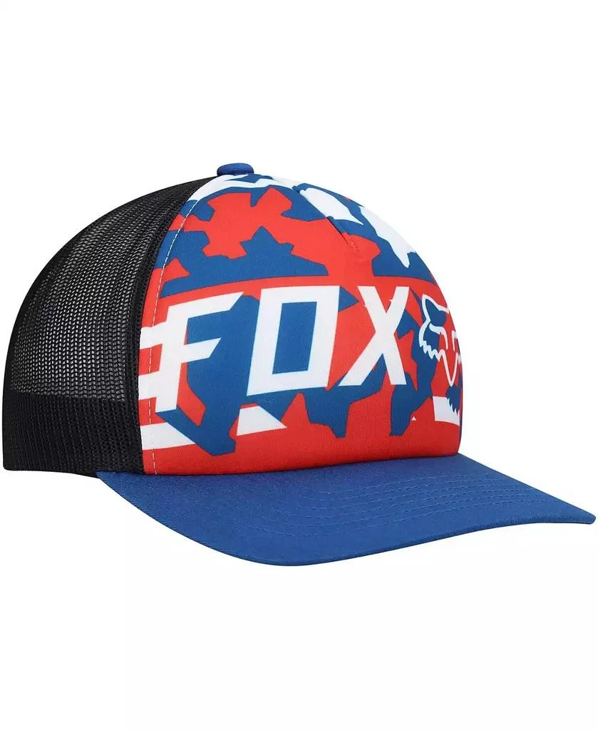 Fox Men's Royal, Black Red White and True Snapback Hat 3