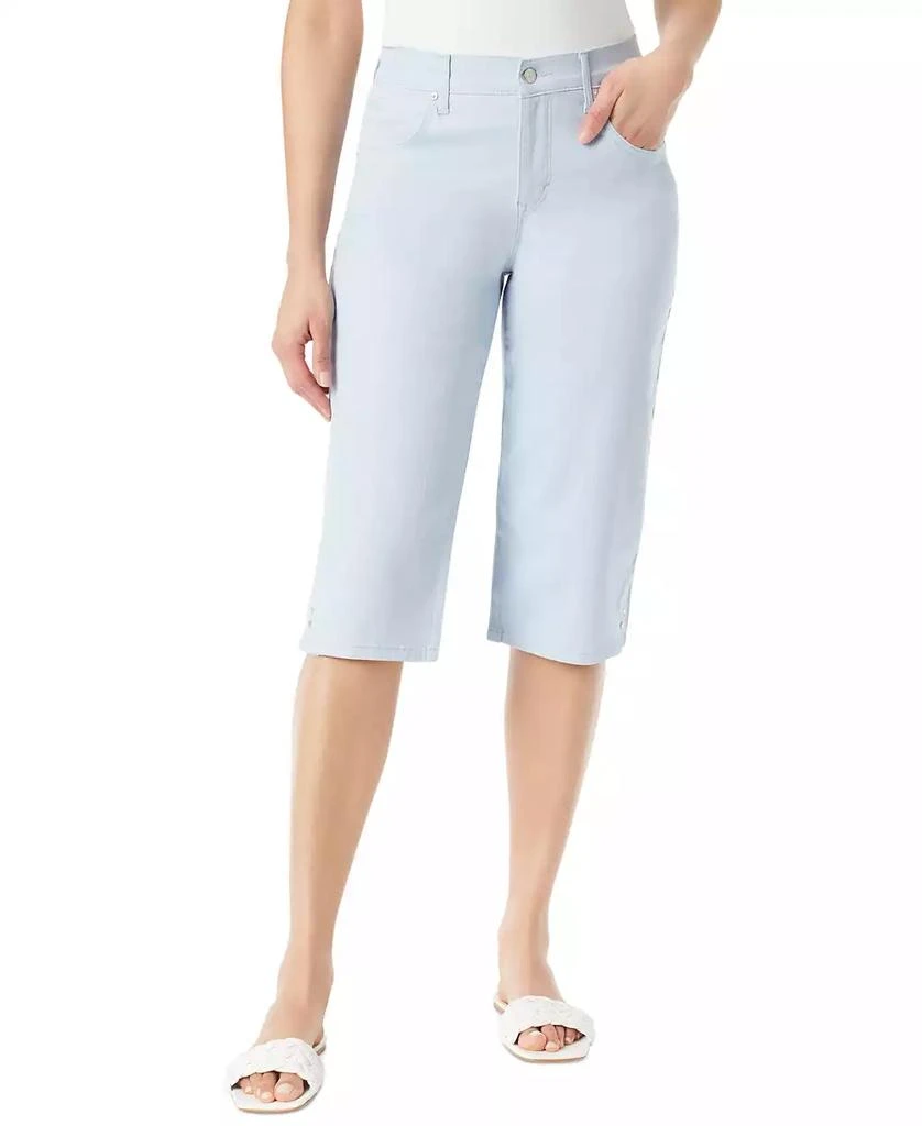 Gloria Vanderbilt Glorial Vanderbilt Petite Lorelai Skimmer Capri Jeans 1