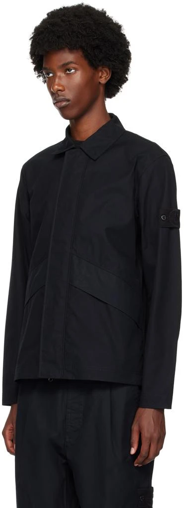 Stone Island Black Cotton Jacket 4