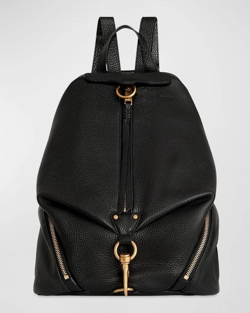 Rebecca Minkoff Black Jumbo Julian Julian Backpack - Black Leather - Rebecca Minkoff main image 2