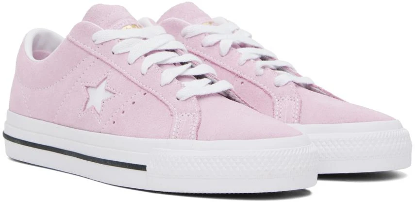 Converse Purple One Star Pro Low Sneakers 4