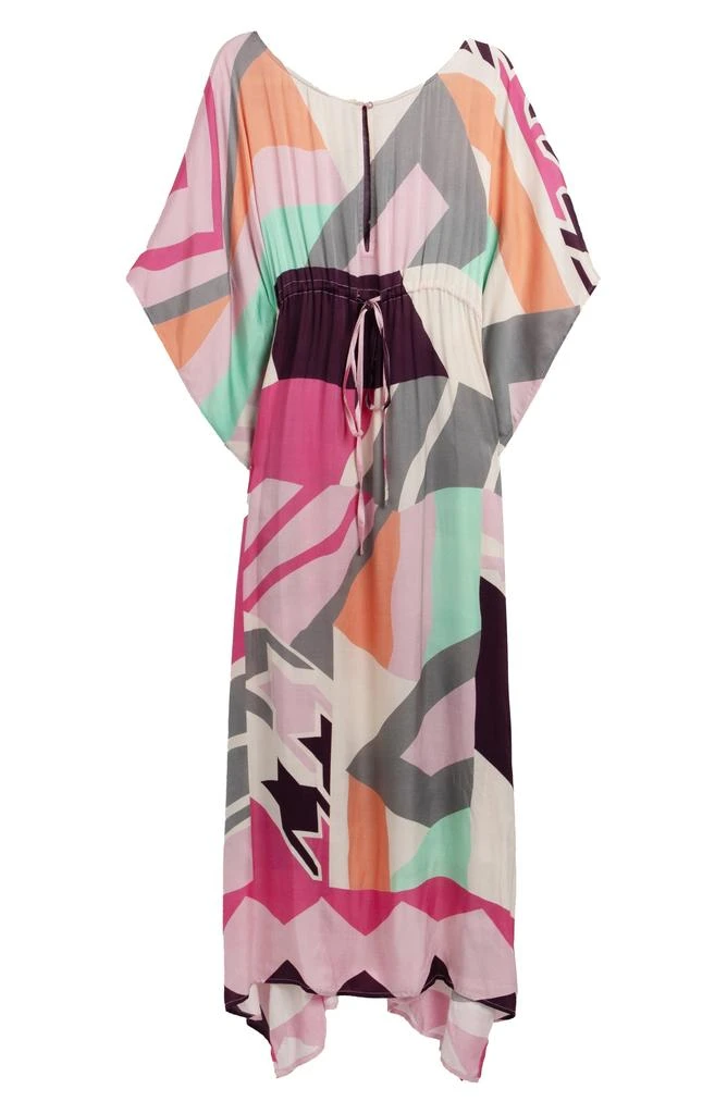 SAACHI Abstract Geometric Keyhole Caftan 4
