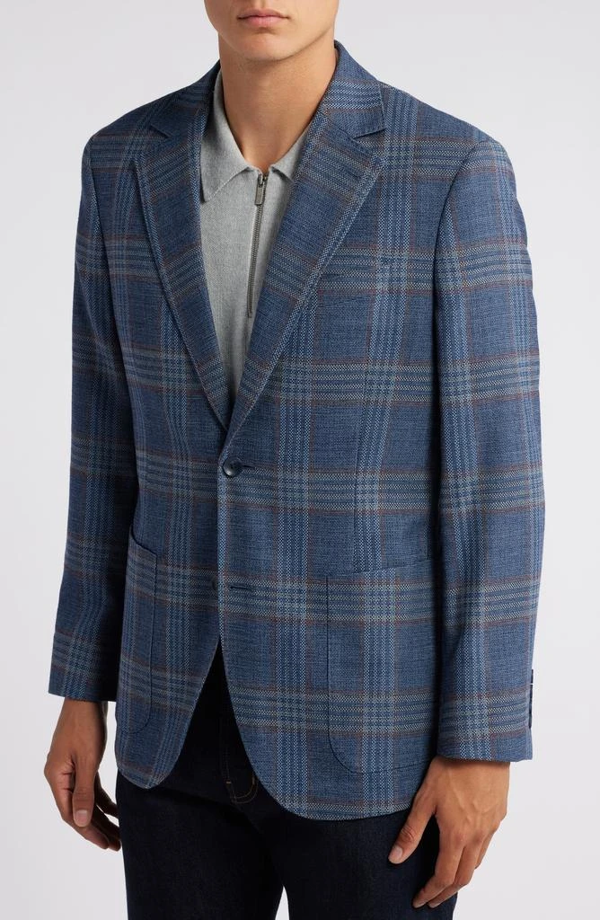Nordstrom Classico Plaid Stretch Sport Coat 4