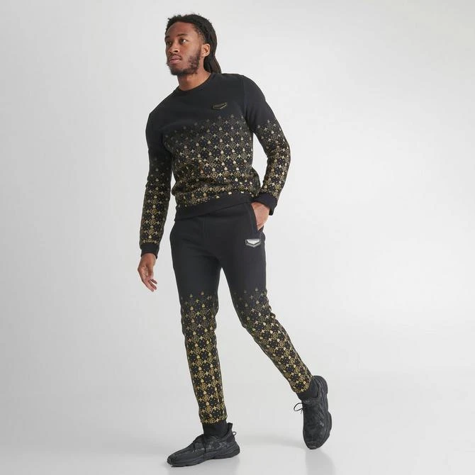 SUPPLY & DEMAND Men's Supply & Demand Royalty Monogram Print Jogger Pants 2