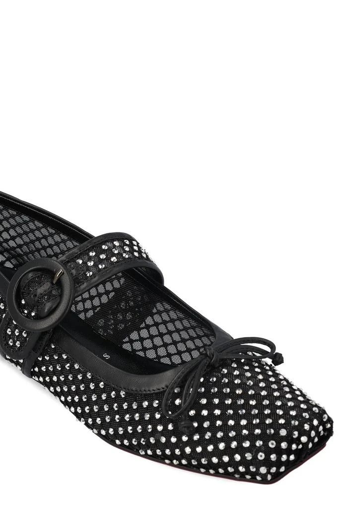 Christian Louboutin Christian Louboutin Mamastrapitina Bow Detailed Flat Shoes 4