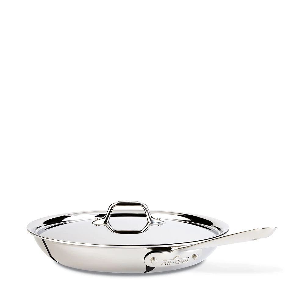 All-Clad All Clad Stainless Steel 12" Fry Pan with Lid 1