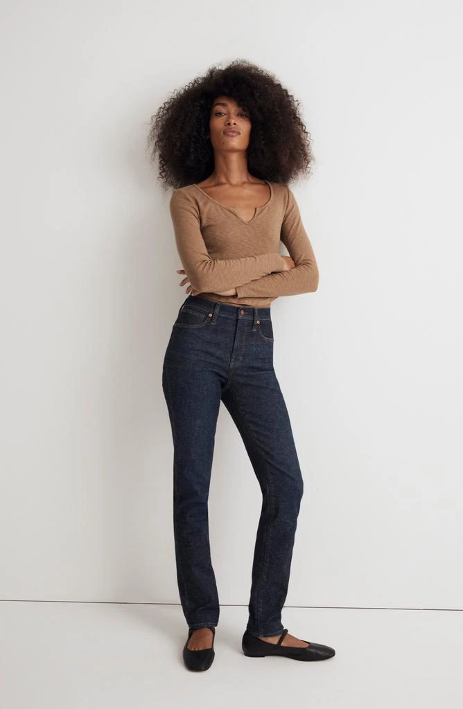 Madewell Mid Rise Stovepipe Jeans 7