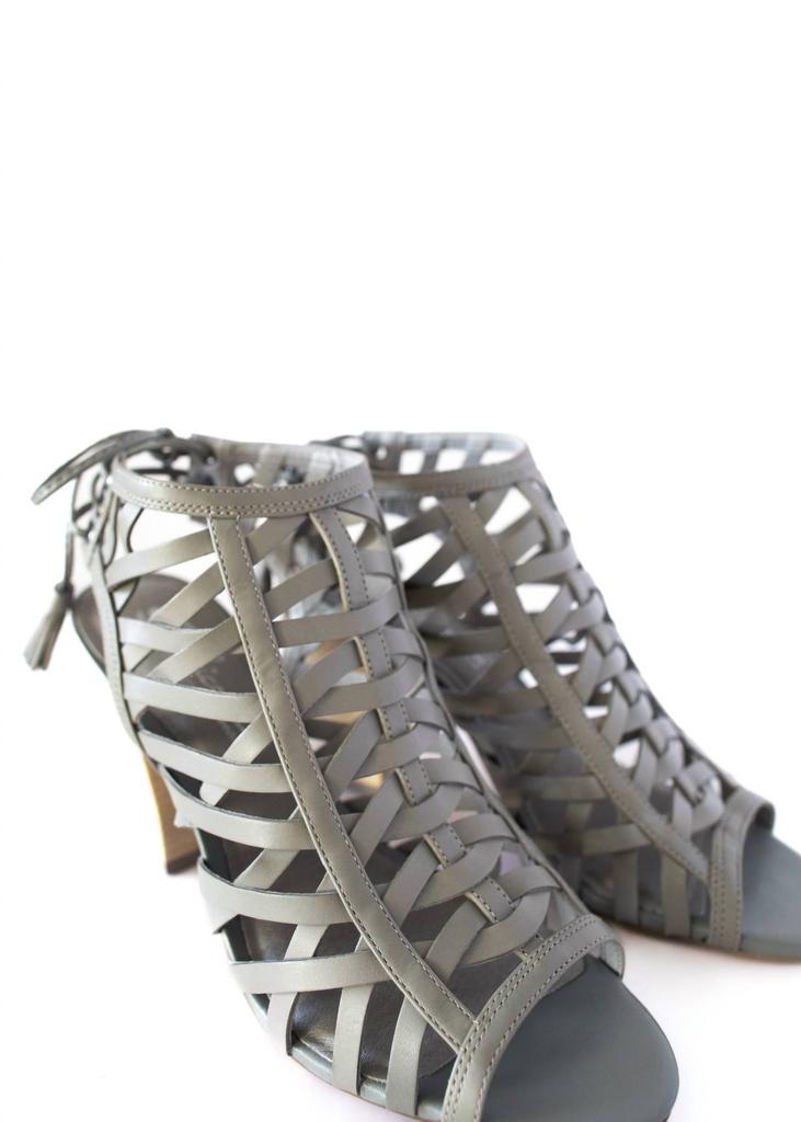 Sbicca Women's Geovana Leather Caged Sandal