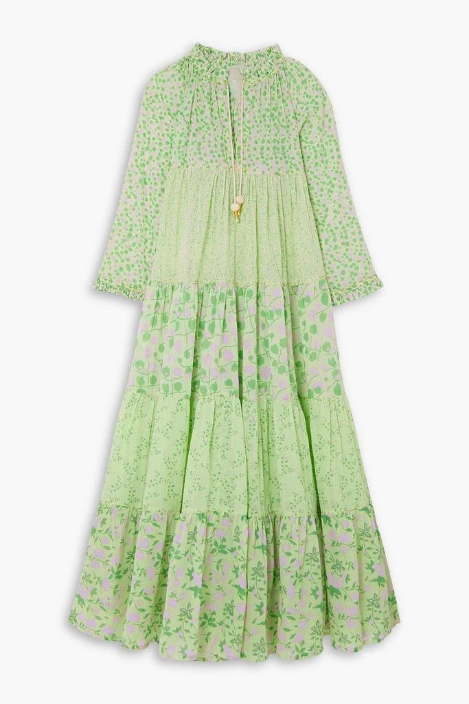 Hippy tiered floral-print cotton-voile maxi dress  On Sale Now with Up to  70% Off | Discover Exclusive Deals & Savings at BeyondStyle  Authentic YVONNE  S women|clothing|dresses|maxi dresses with Limited-Time Discounts,