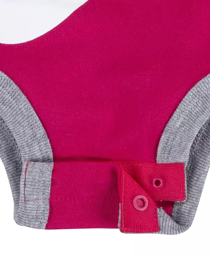 NIKE Baby Boys or Baby Girls Futura Logo Bodysuit, Beanie, and Booties, 3 Piece Gift Box Set 4