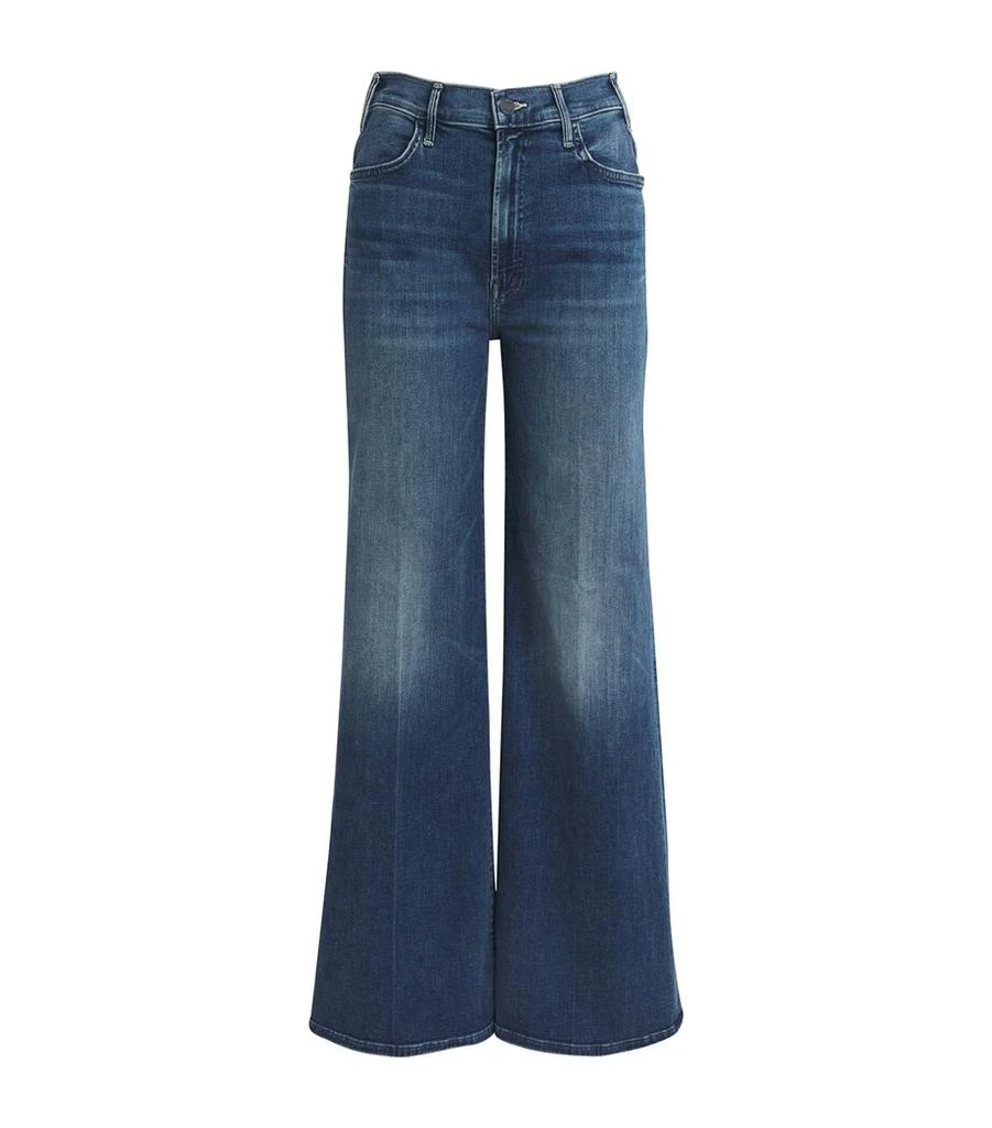 MOTHER The Hustler Roller Skimp Wide-Leg Jeans 1