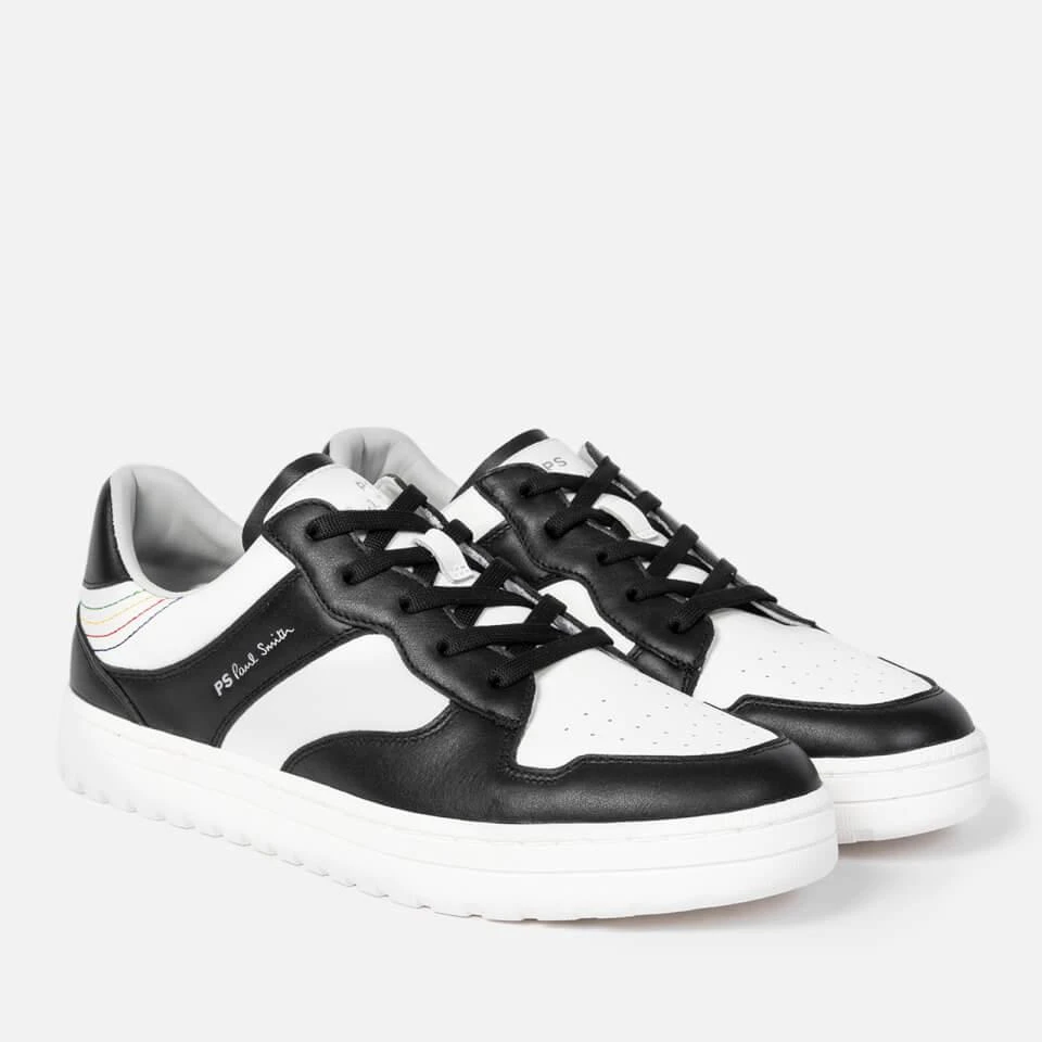 Paul Smith PS PAUL SMITH MEN'S LISTON LEATHER TRAINERS 4