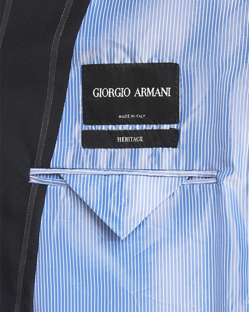 Giorgio Armani Men's Heritage Pinstripe Oversized Suit 7