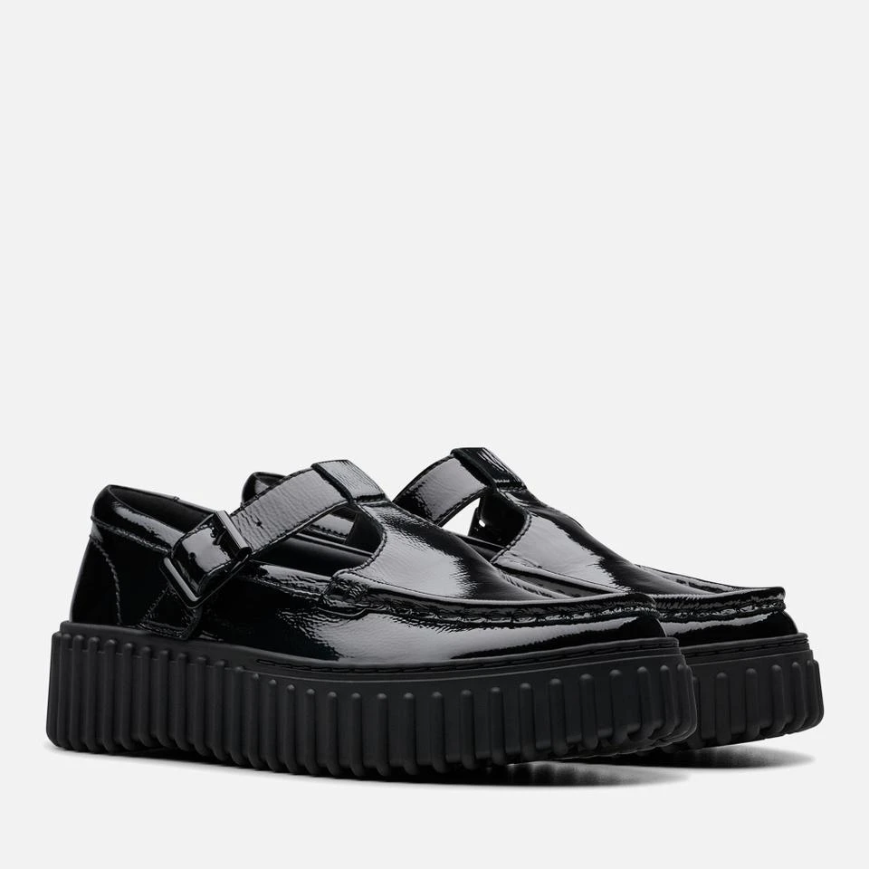 undefined CLARKS TORHILL BAR PATENT MARY JANE FLATS 4