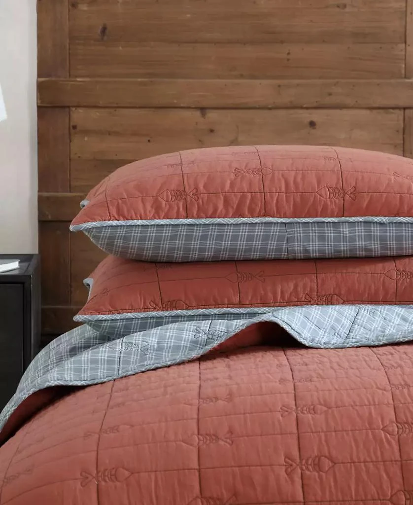Eddie Bauer Troutdale Reversible 3 Piece Quilt Set 8