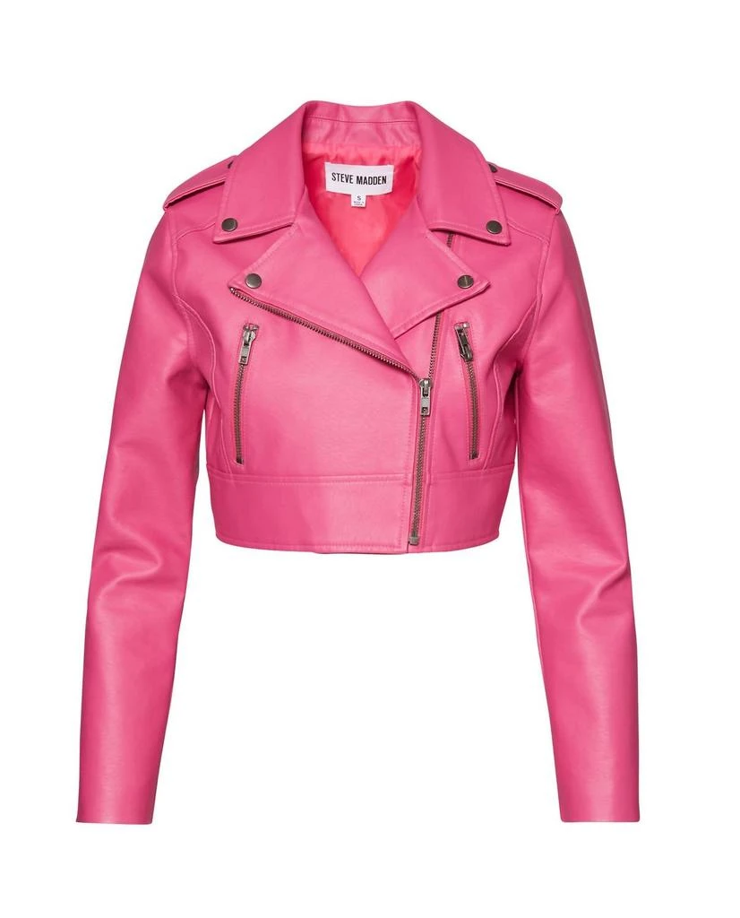 Steve Madden Molly Jacket In Pink Glo 4